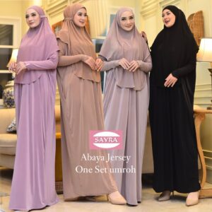Abaya Jersey Basic One Set